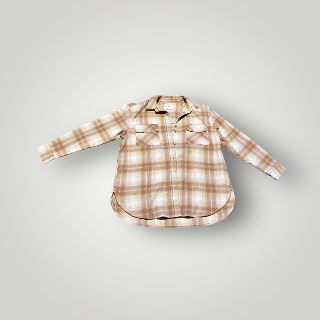 Abercrombie & Fitch Oversized Plaid Flannel Size Medium